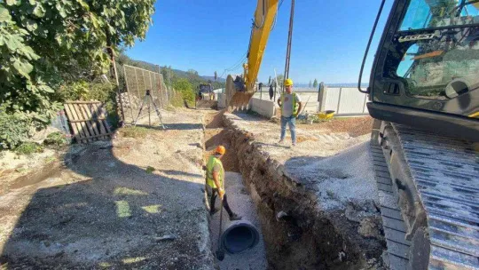 Orhangazi'de altyapı atağı