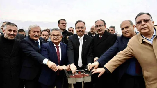 Osmaneli'nde Laboratuvar Tesisi temel atma töreni