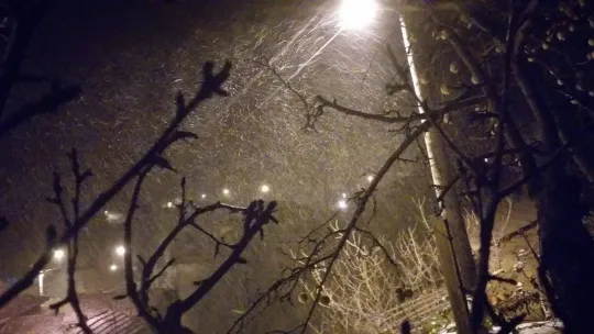 Osmaneli'nin yüksek kesimlerine mevsimin ilk karı yağdı