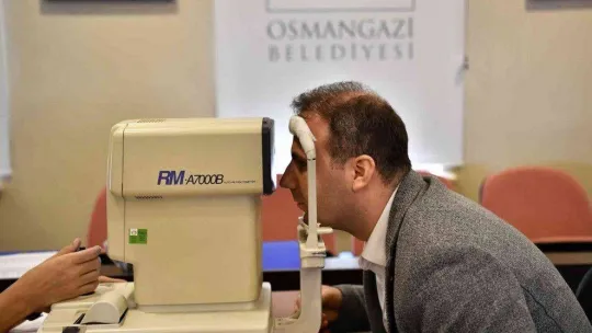 Osmangazi Belediye personeli sağlık taramasından geçti