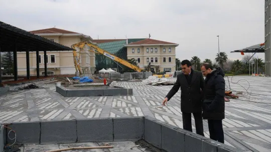 Osmangazi Meydanı'nda geri sayım başladı