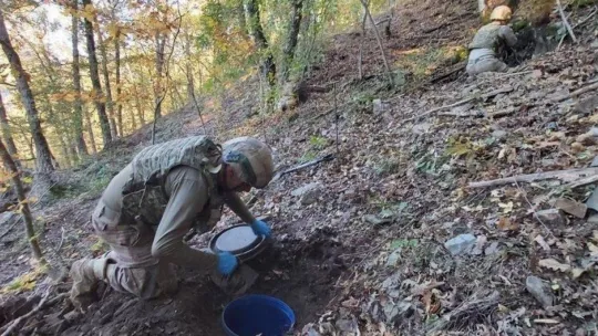 Osmaniye, Gaziantep ve Kilis'te 'Eren Abluka Sonbahar-Kış-8-Amanoslar Şehit Jandarma Astsubay Kıdemli Başçavuş Ferhat Gedik Operasyonu' başlatıldı