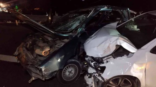 Otobanda feci kaza: 1 ölü, 3 yaralı