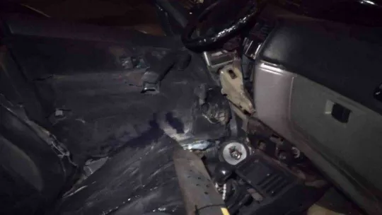 Otobanda feci kaza: 1 ölü, 3 yaralı