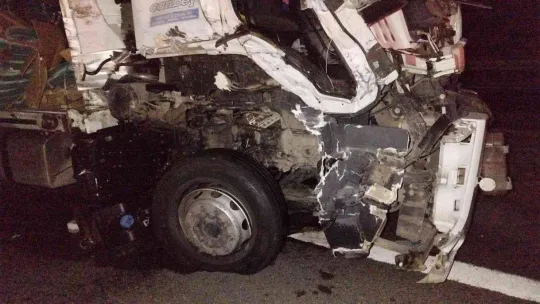 Otobanda inanılmaz ölüm