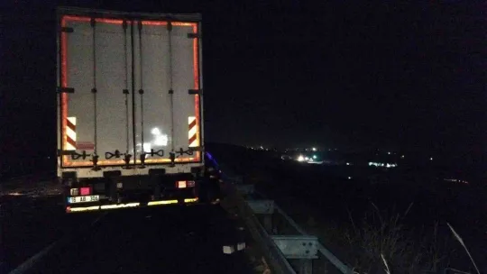 Otobanda inanılmaz ölüm