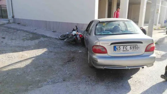 Otomobil ile motosiklet çarpıştı: 1 ölü