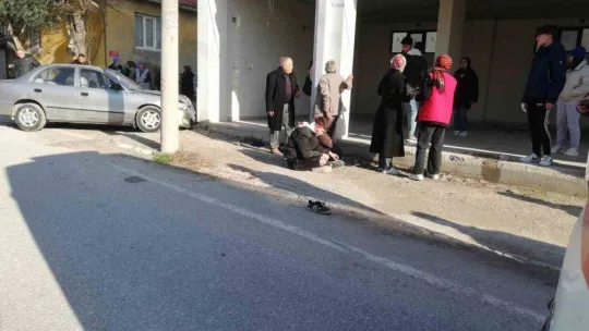 Otomobil ile motosiklet çarpıştı: 1 ölü