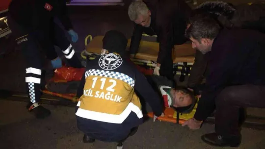 Otomobilin çarptığı yaya metrelerce sürüklendi, olay yerinden kaçan sürücü 1 saat sonra teslim oldu