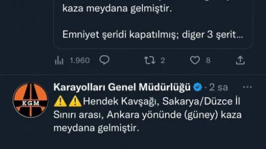 Otoyolda korkutan kaza: LPG yüklü tanker devrildi