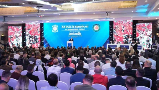 Öz İplik İş Sendikası Genel Başkanı Ay güven tazeledi