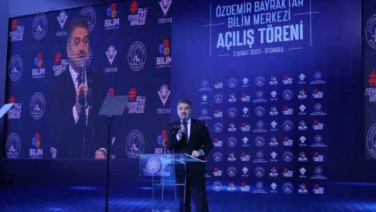 Özdemir Bayraktar Bilim Merkezi açıldı