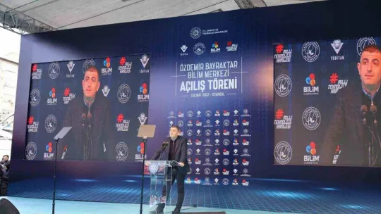 Özdemir Bayraktar Bilim Merkezi açıldı