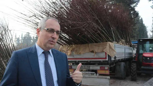 (Özel) Balıkesir'de üretilen 11,5 milyon fidan dünyayı yeşillendiriyor