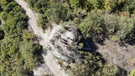 (Özel) Bu köye turist yağacak...2 bin yıllık kalede restorasyon başlıyor