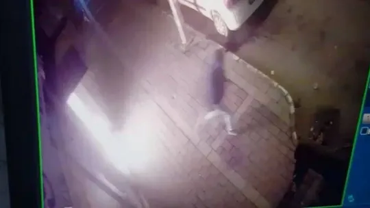 (Özel) Bursa'nın Heron'u...Kız arkadaşının kaldığı oteli böyle ateşe verdi