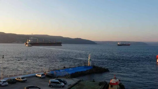 (Özel) Çanakkale Boğazı'ndan 9 ayda 31 bin 410 gemi geçti