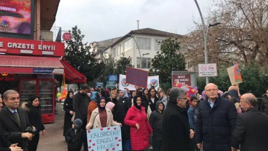 Özel gereksinimli bireyler günlerini böyle kutladı
