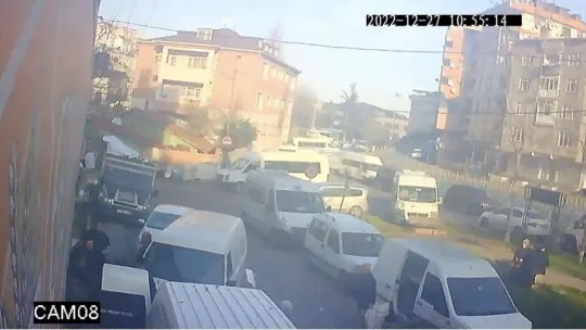 (Özel) İstanbul'da dehşet anları kamerada: Baskına geldiği fırında 9 yerinden bıçaklandı