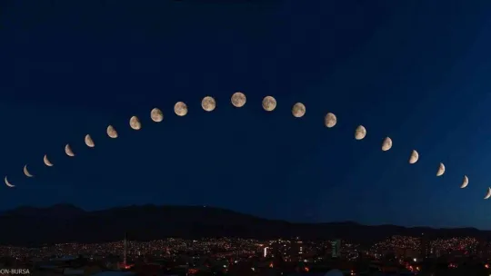 (Özel) Kendi yaptığı teleskopla güneş ve ayı yıl boyunca görüntülüyor