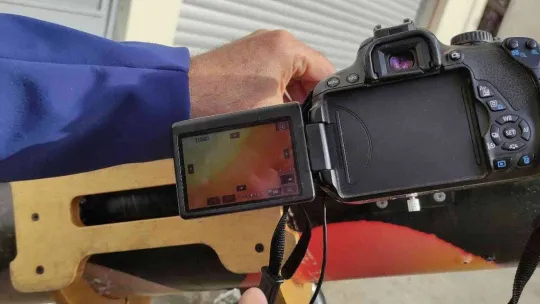 (Özel) Kendi yaptığı teleskopla güneş ve ayı yıl boyunca görüntülüyor