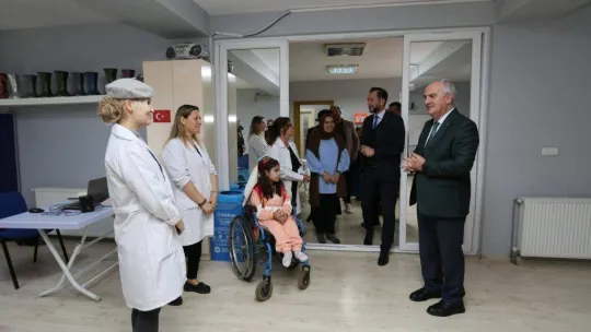 Özel kursiyerlere özel kutlama