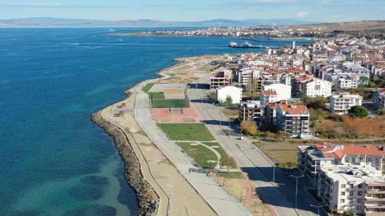 (Özel) Millet Bahçesi ve Sahil Projesi Lapseki'ye büyük değer katacak