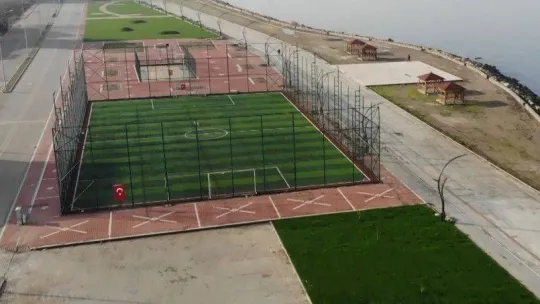 (Özel) Millet Bahçesi ve Sahil Projesi Lapseki'ye büyük değer katacak