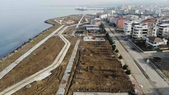 (Özel) Millet Bahçesi ve Sahil Projesi Lapseki'ye büyük değer katacak