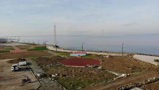 (Özel) Millet Bahçesi ve Sahil Projesi Lapseki'ye büyük değer katacak