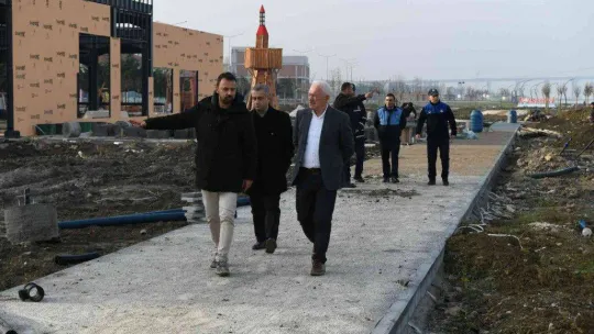 (Özel) Millet Bahçesi ve Sahil Projesi Lapseki'ye büyük değer katacak