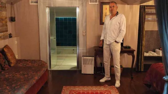 (Özel) Otel odalarına Türk hamamı yaptı turistler akın ediyor