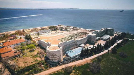 (Özel) Seddülbahir Kalesi, Cumhuriyet'in 100'üncü yılında ziyarete açılacak