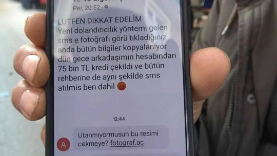 (Özel) Telefonuna gelen mesajla hayatının şokunu yaşadı
