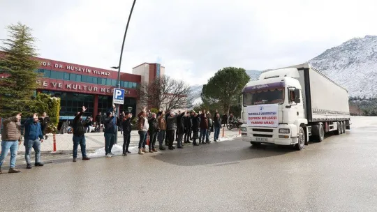 PAÜ depremzedeler için seferber oldu