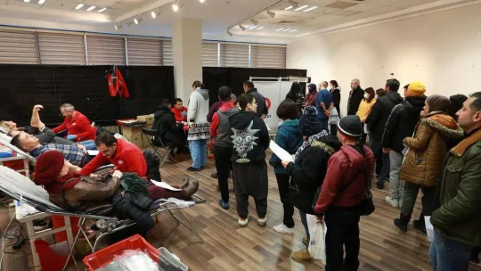 PAÜ depremzedeler için seferber oldu