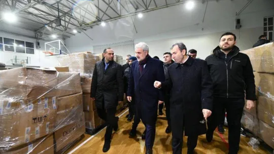 Pendik'ten deprem bölgesine yardım eli