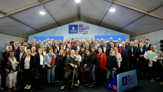 Başkan İmamoğlu 'Yatırımlarımız hayırlı olsun'