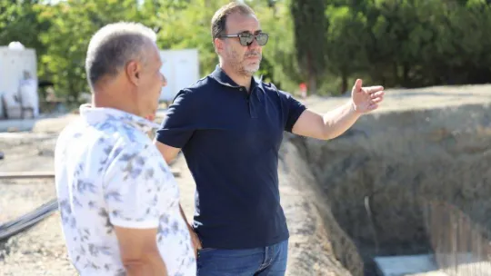 Başkan Yılmaz'dan yoğun hafta sonu mesaisi