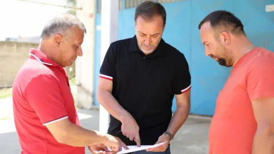 Başkan Yılmaz'dan yoğun hafta sonu mesaisi