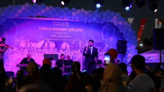 Silivri Belediyesinden 220 çocuğa coşkulu sünnet şöleni