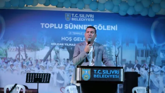 Silivri Belediyesinden 220 çocuğa coşkulu sünnet şöleni