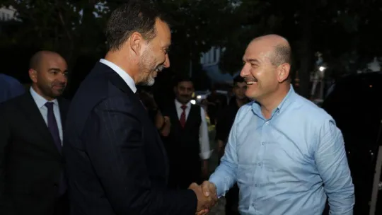 Başkan Yılmaz Bakan Soylu'yu Ağırladı