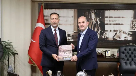 Başkan Yılmaz Bakan Soylu'yu Ağırladı