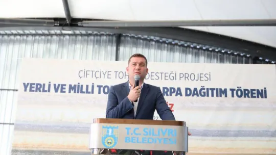 Değirmenköylü çiftçilere 1 milyon TL'lik tohumluk arpa desteği