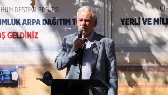 Tohumluk arpa dağıtımı devam ediyor