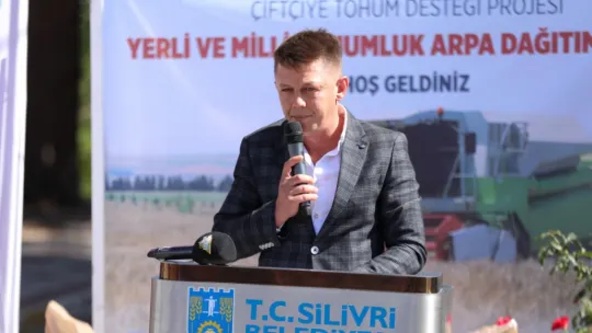 Tohumluk arpa dağıtımı devam ediyor