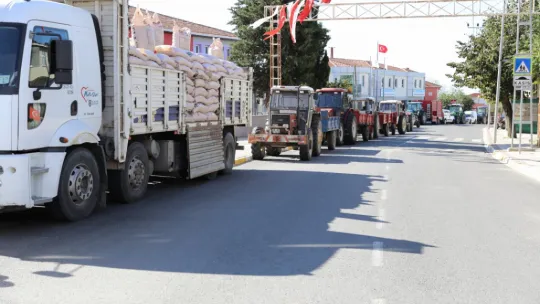 Tohumluk arpa dağıtımı devam ediyor