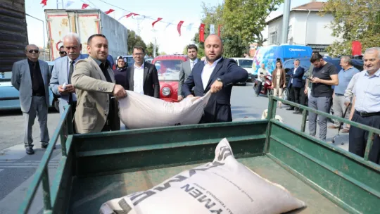 Tohumluk arpa dağıtımı devam ediyor