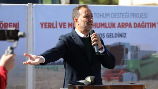 Tohumluk arpa dağıtımı devam ediyor